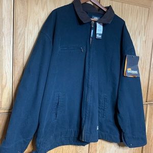 Brand New Berne 3XL Original Washed Gasoline Jacket Lined